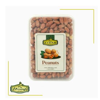 بادام زمینی ممتاز زیدار نیم کیلویی
