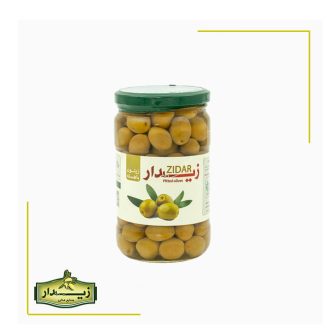 زیتون شیشه ای با هسته زیدار