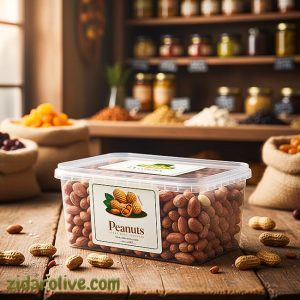 بادام زمینی آستانه در زیدار؛